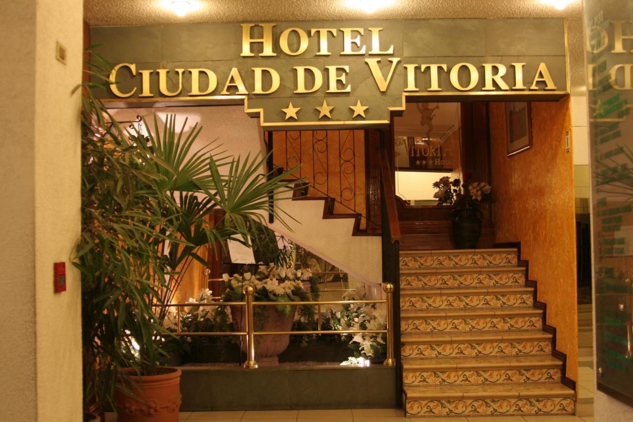 Hotel Ciudad De Vitoria Santiago Exterior foto