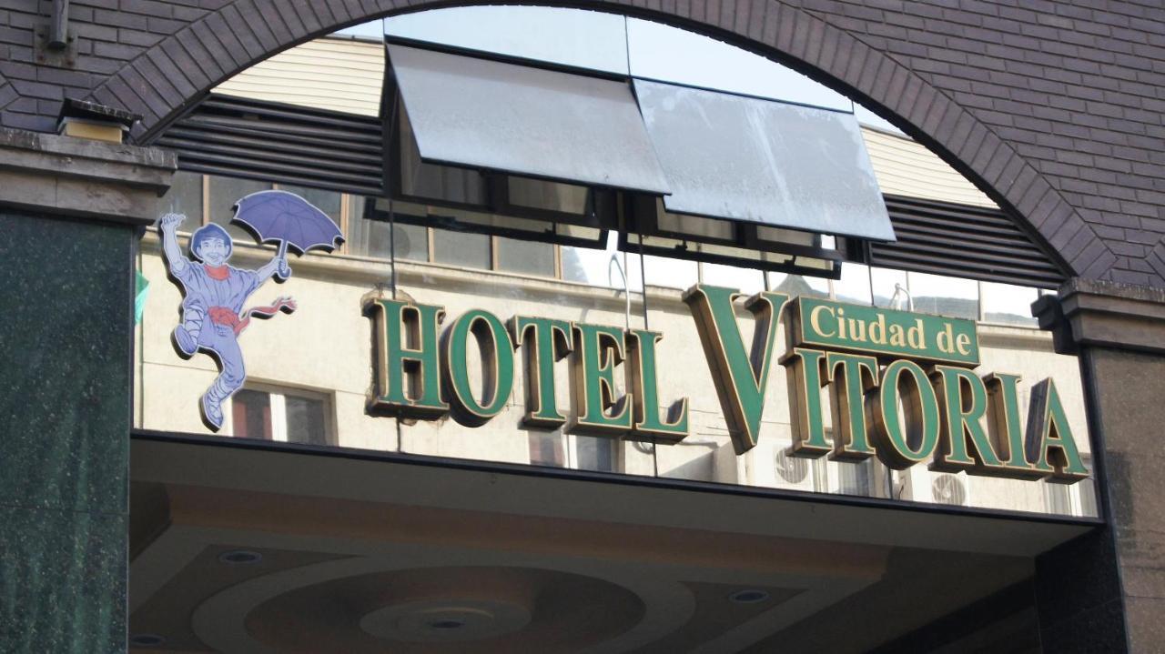 Hotel Ciudad De Vitoria Santiago Exterior foto